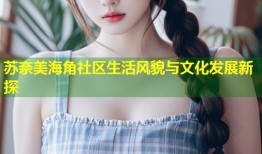 苏奈美海角社区生活风貌与文化发展新探