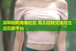 深圳妈妈海角社区 育儿经验交流与生活互助平台