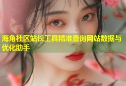 海角社区站长工具精准查询网站数据与优化助手