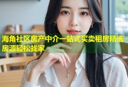 海角社区房产中介一站式买卖租房精选房源轻松找家