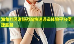 海角社区客服咨询快速通道体验平台便捷服务