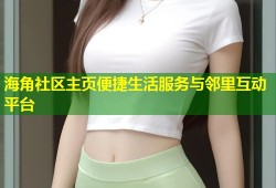 海角社区主页便捷生活服务与邻里互动平台
