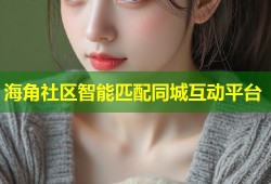 海角社区智能匹配同城互动平台