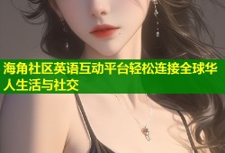 海角社区英语互动平台轻松连接全球华人生活与社交