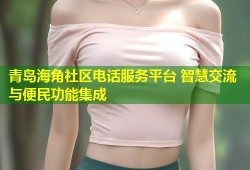 青岛海角社区电话服务平台 智慧交流与便民功能集成
