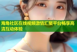 海角社区在线视频激情汇聚平台畅享高清互动体验