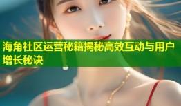 海角社区运营秘籍揭秘高效互动与用户增长秘诀