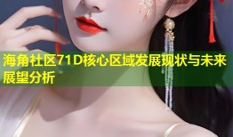 海角社区71D核心区域发展现状与未来展望分析