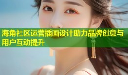 海角社区运营插画设计助力品牌创意与用户互动提升