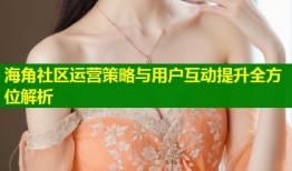 海角社区运营策略与用户互动提升全方位解析