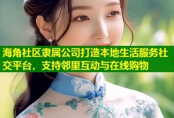 海角社区隶属公司打造本地生活服务社交平台，支持邻里互动与在线购物