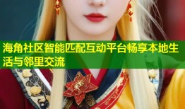 海角社区智能匹配互动平台畅享本地生活与邻里交流