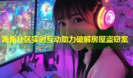 海角社区实时互动助力破解房屋盗窃案