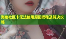 海角社区卡无法使用原因揭秘及解决攻略