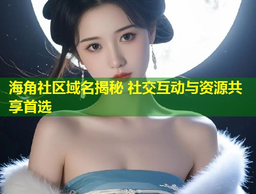 海角社区域名揭秘 社交互动与资源共享首选