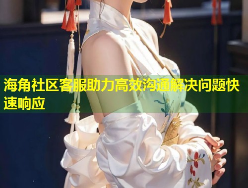 海角社区客服助力高效沟通解决问题快速响应