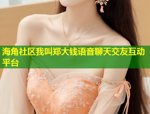 海角社区我叫郑大钱语音聊天交友互动平台