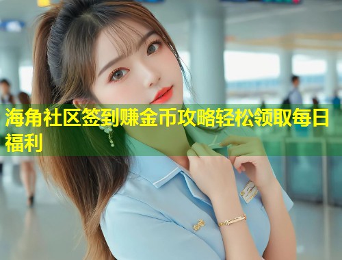 海角社区签到赚金币攻略轻松领取每日福利