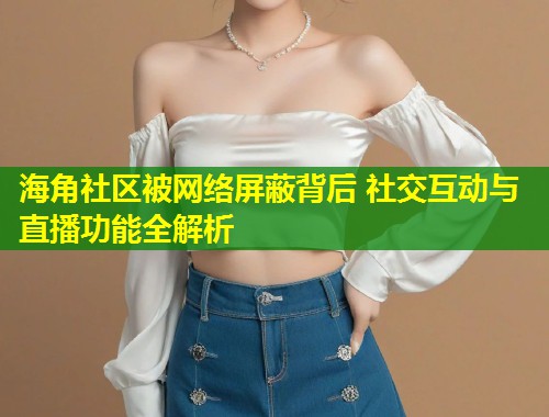 海角社区被网络屏蔽背后 社交互动与直播功能全解析