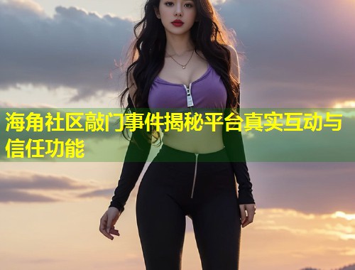 海角社区敲门事件揭秘平台真实互动与信任功能