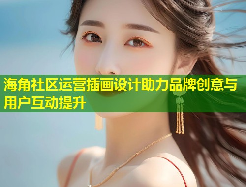 海角社区运营插画设计助力品牌创意与用户互动提升