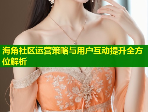 海角社区运营策略与用户互动提升全方位解析
