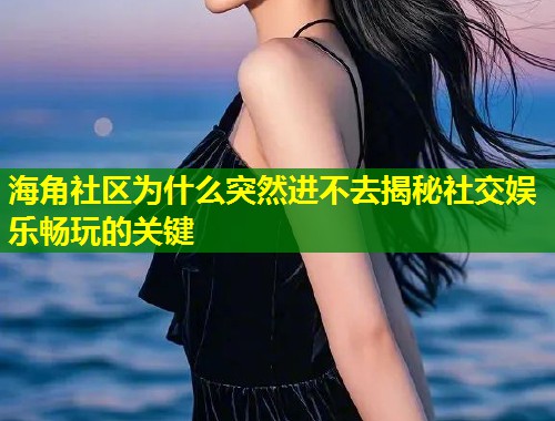 海角社区为什么突然进不去揭秘社交娱乐畅玩的关键
