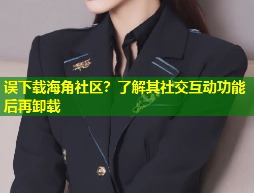 误下载海角社区？了解其社交互动功能后再卸载